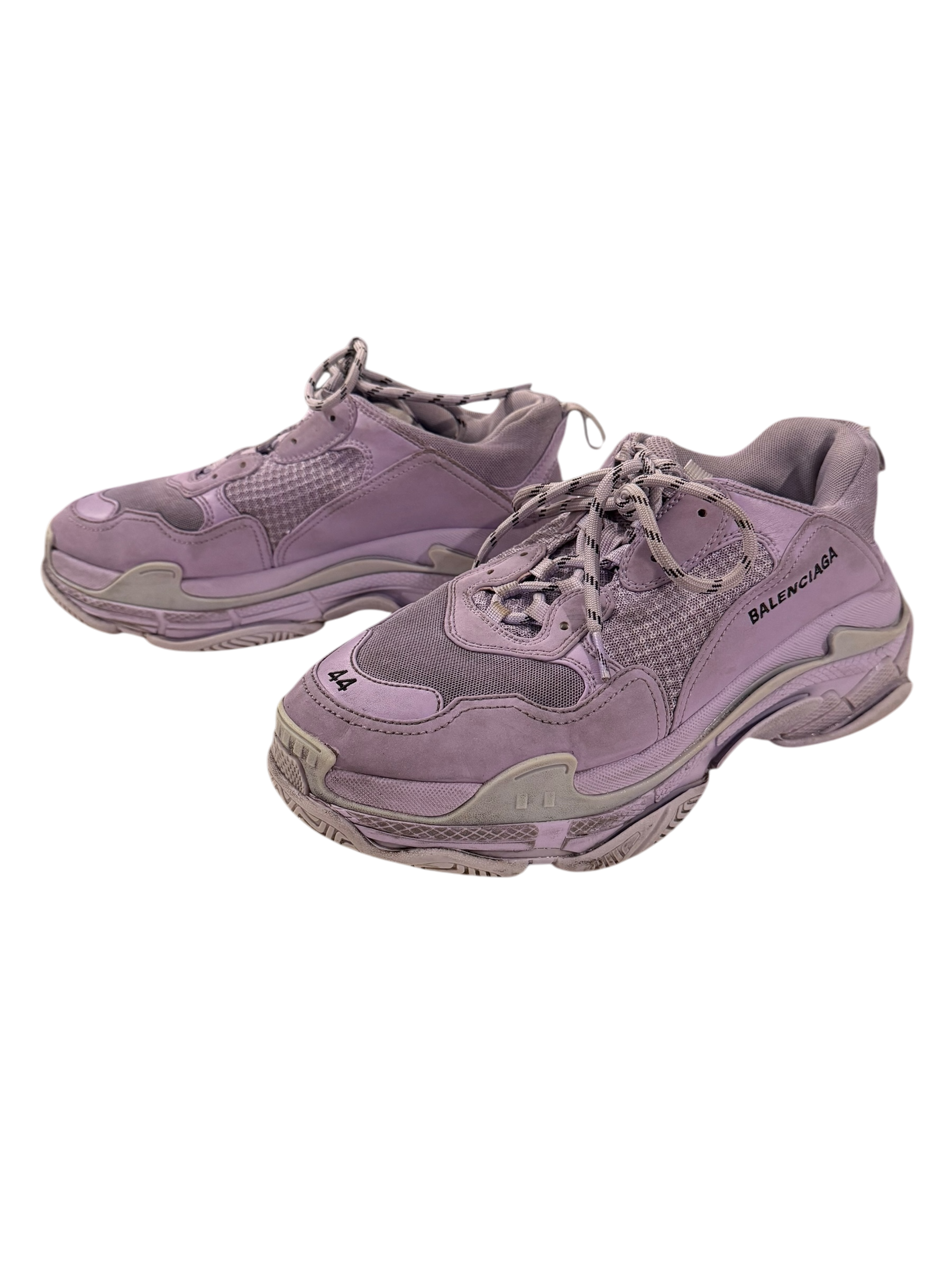 Balenciaga Triple S Sneakers in Purple