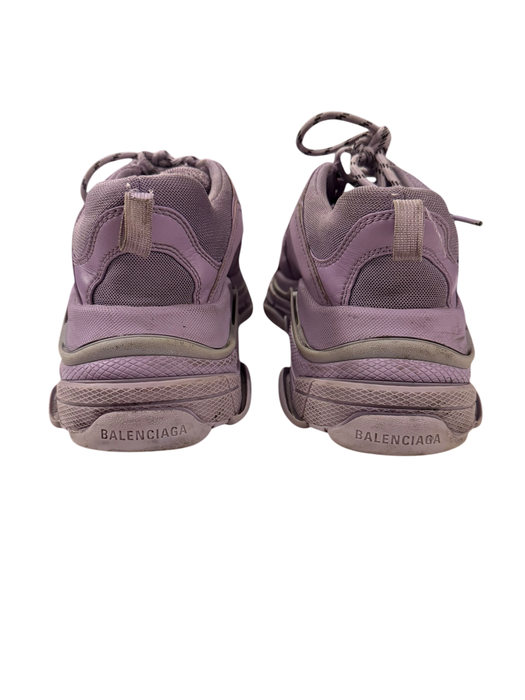 Balenciaga Triple S Sneakers in Purple