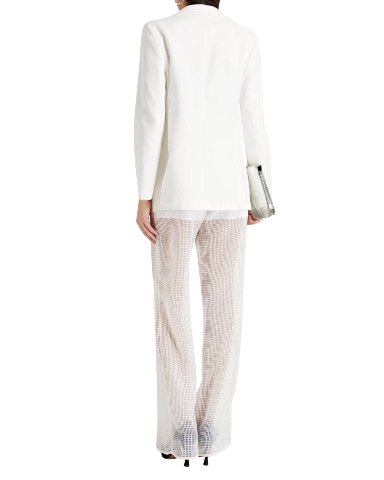 Maison Margiela White Sheer Trousers