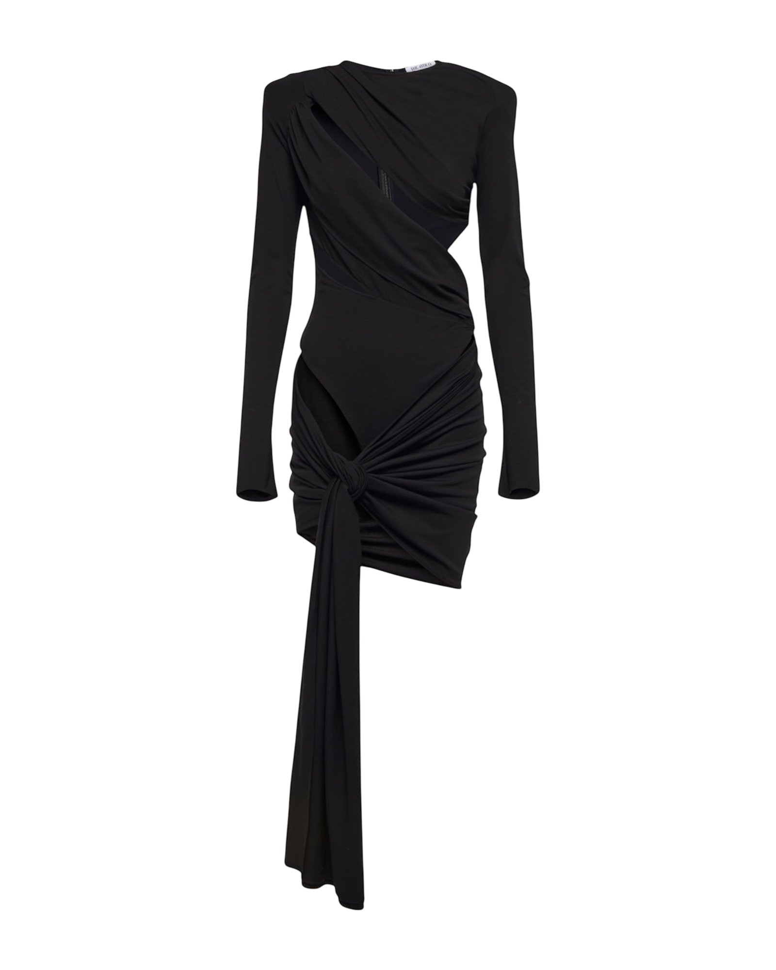 The Attico Cutout Ruched Minidress