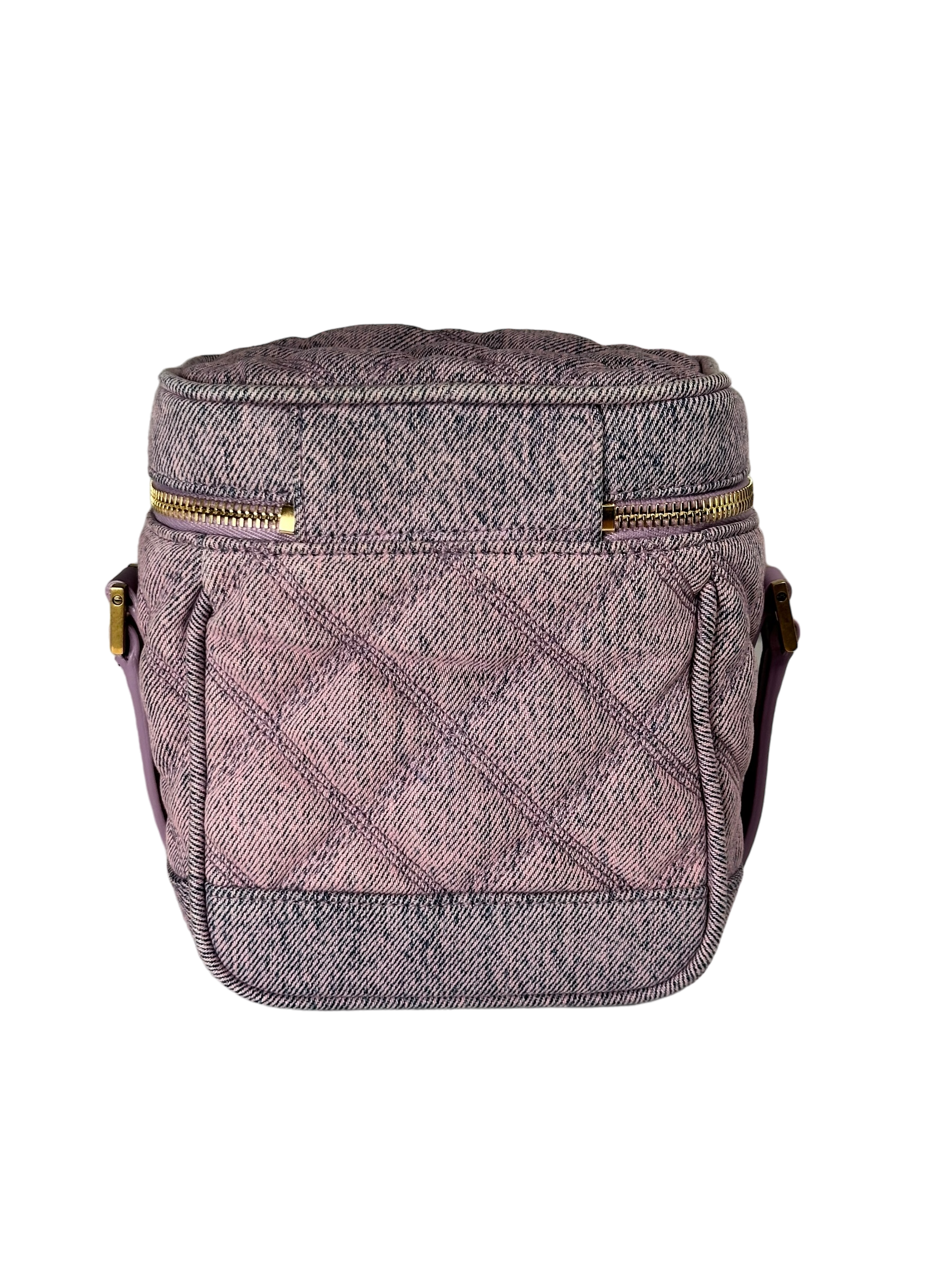 Saint Laurent '80s Vanity Quilt Denim Shoulder Bag