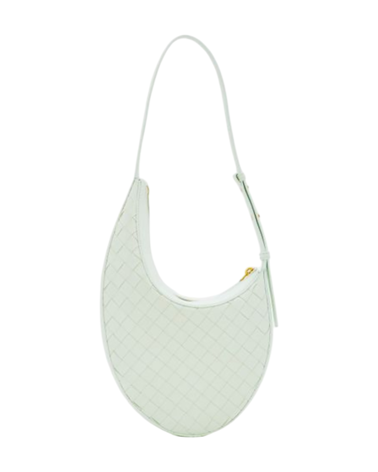 Bottega Veneta Nappa Intrecciato Drop Bag in Glacier