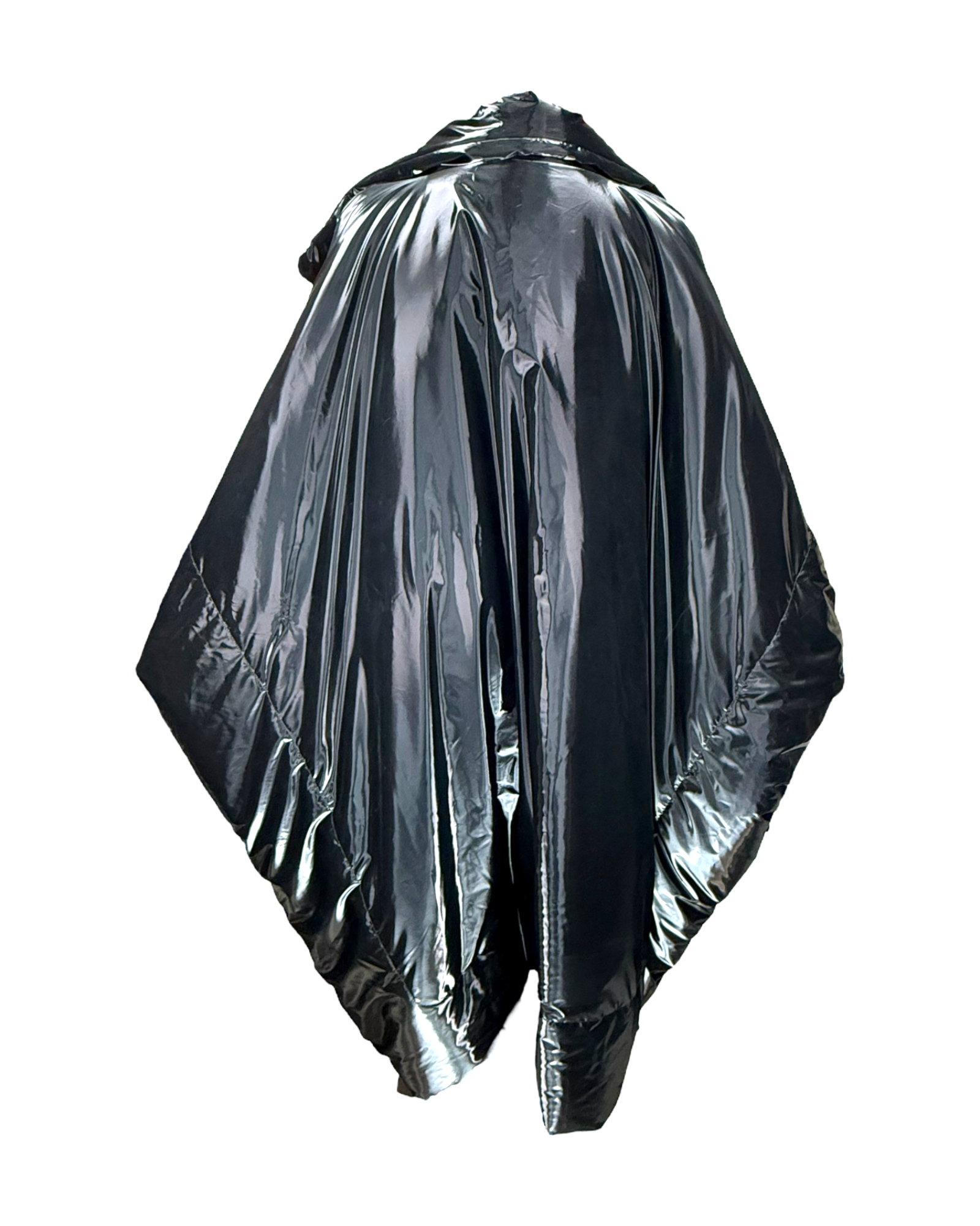 Saint Laurent Lacquered Effect Oversized Jacket