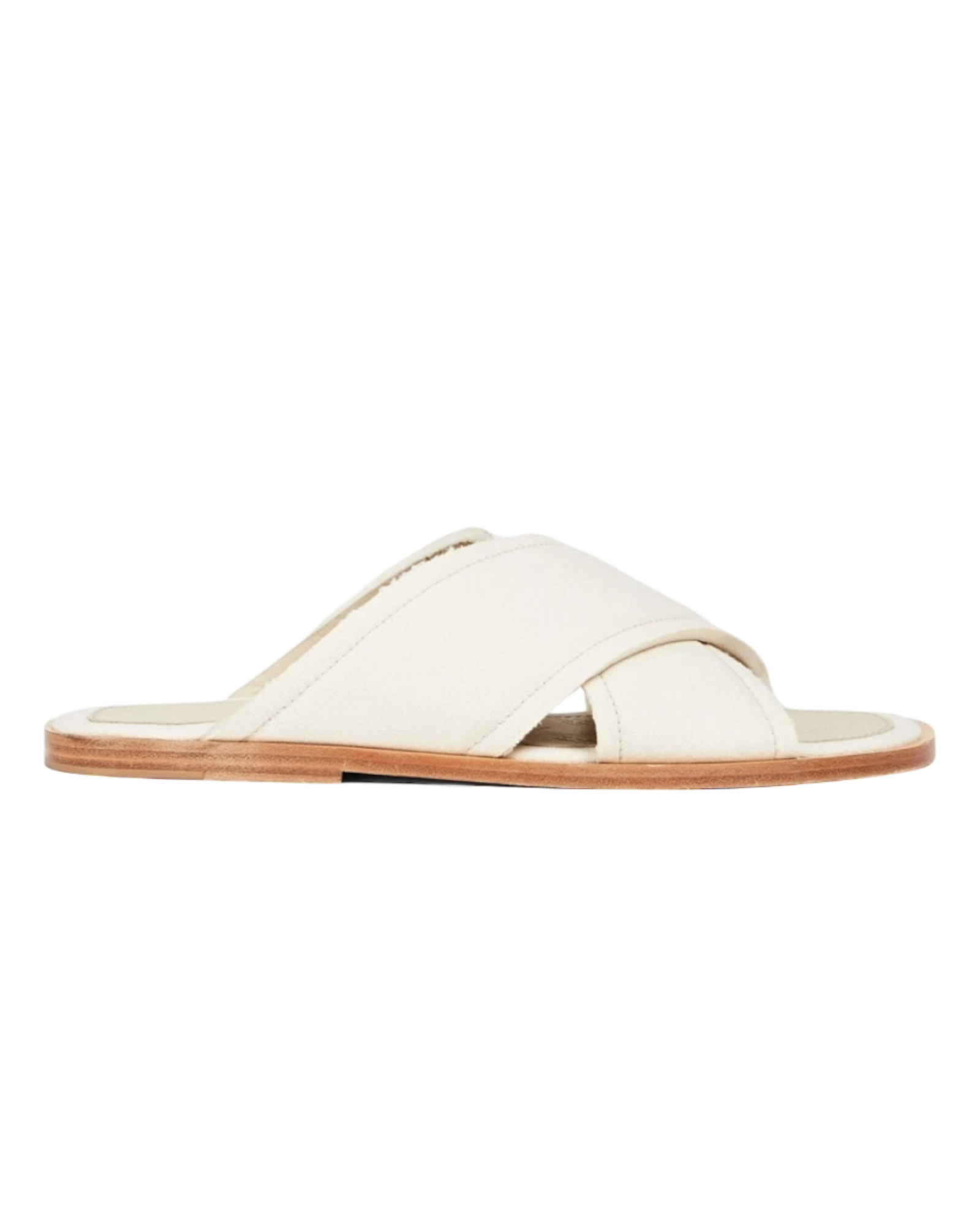 Maison Margiela Canvas Sandals in Off-White
