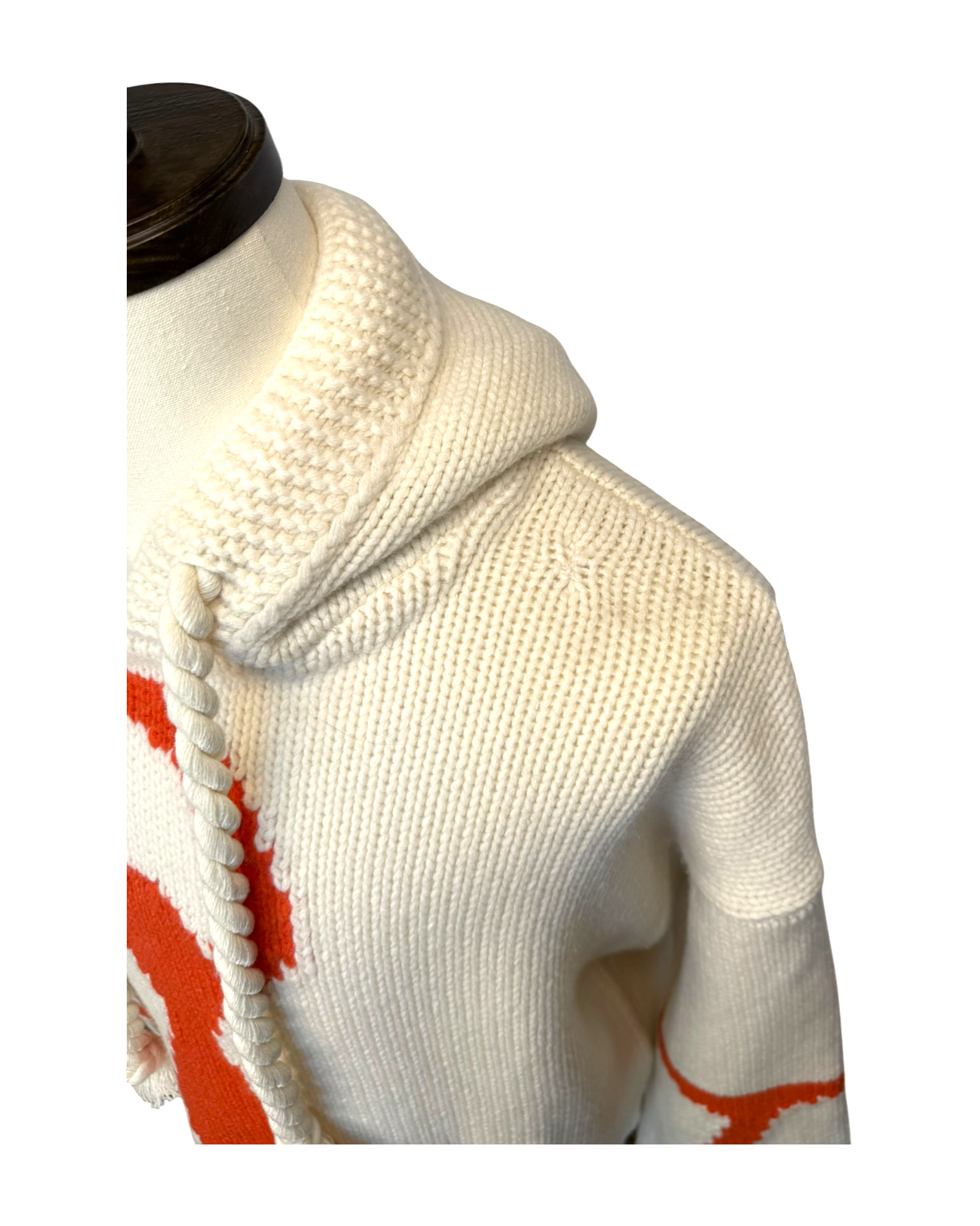 JW Anderson Anchor Logo Merino Hoodie