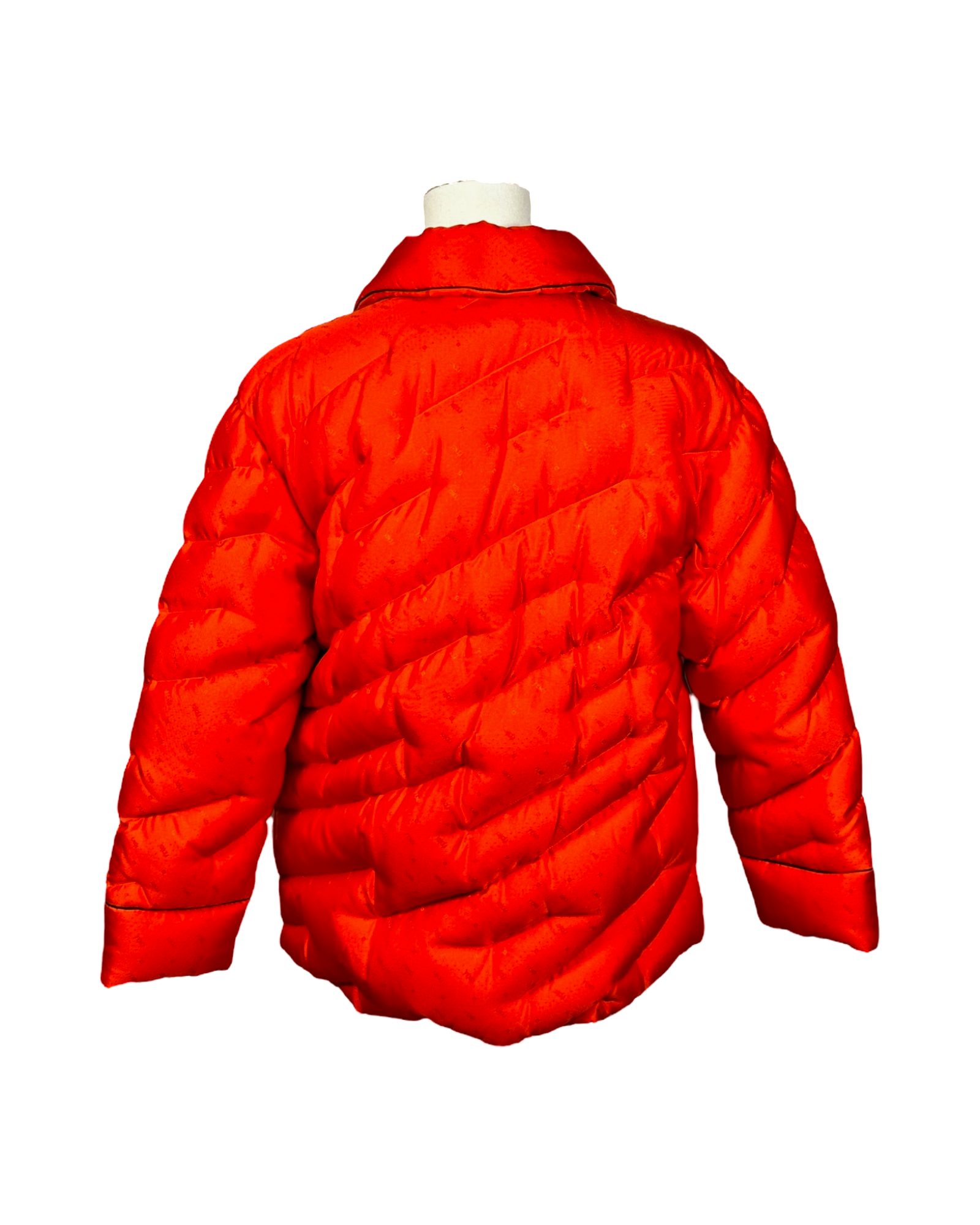 Fendi Down Jacket in Orange