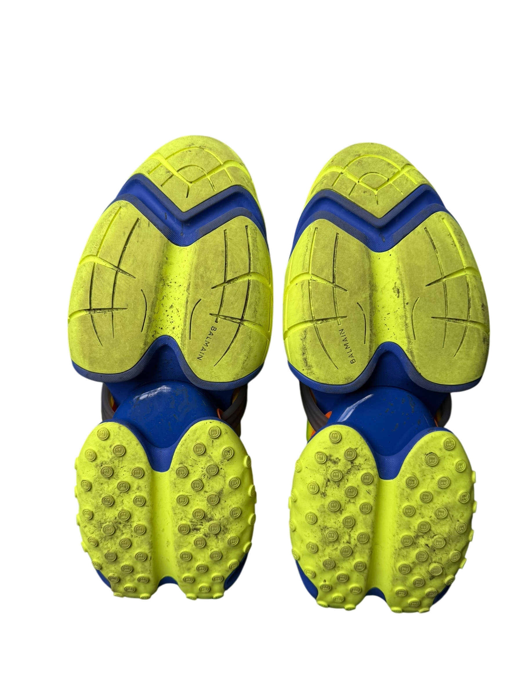 Balmain Multicolor Low-Top Unicorn Sneakers