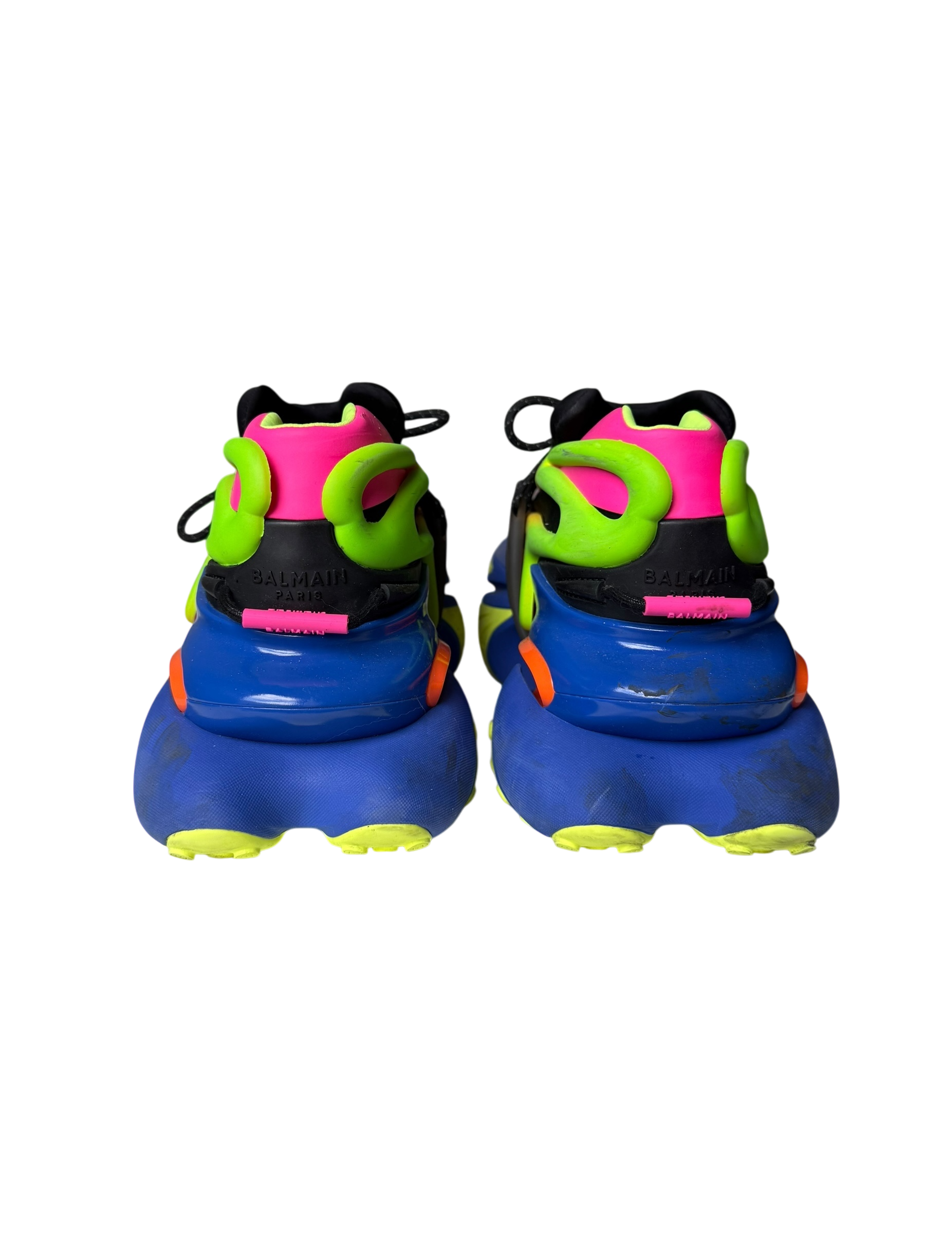 Balmain Multicolor Low-Top Unicorn Sneakers