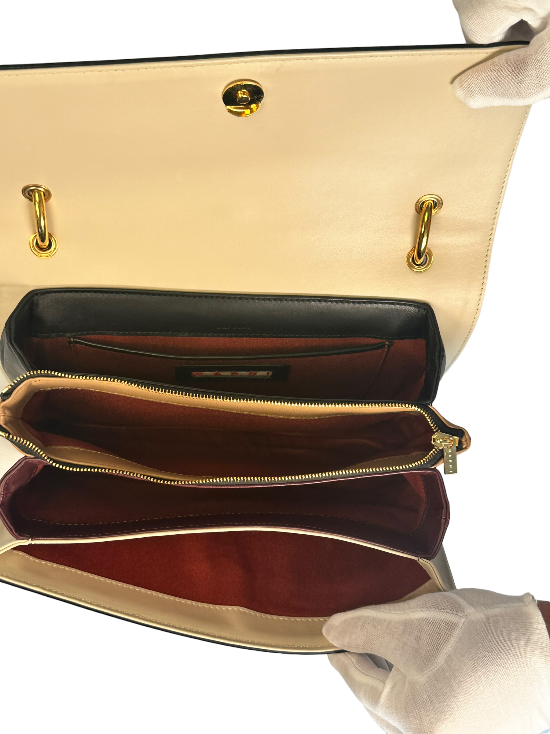 Marni New Beat Colorblocked Bag