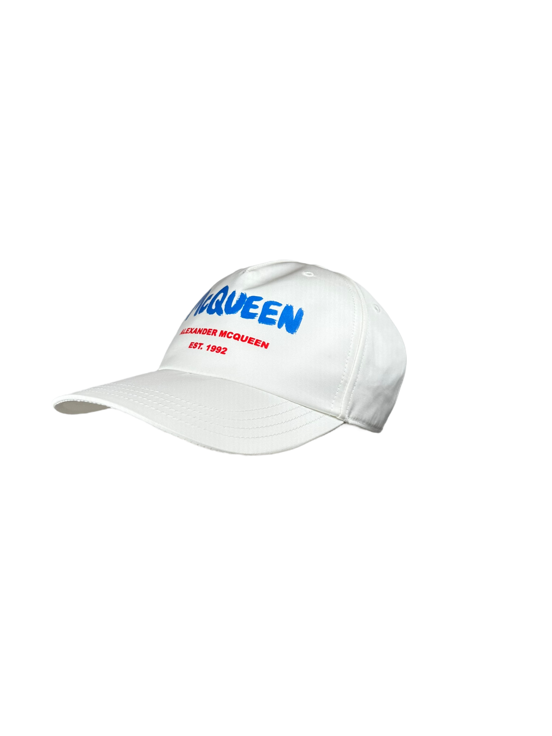 Alexander McQueen Graffiti Logo Baseball Hat