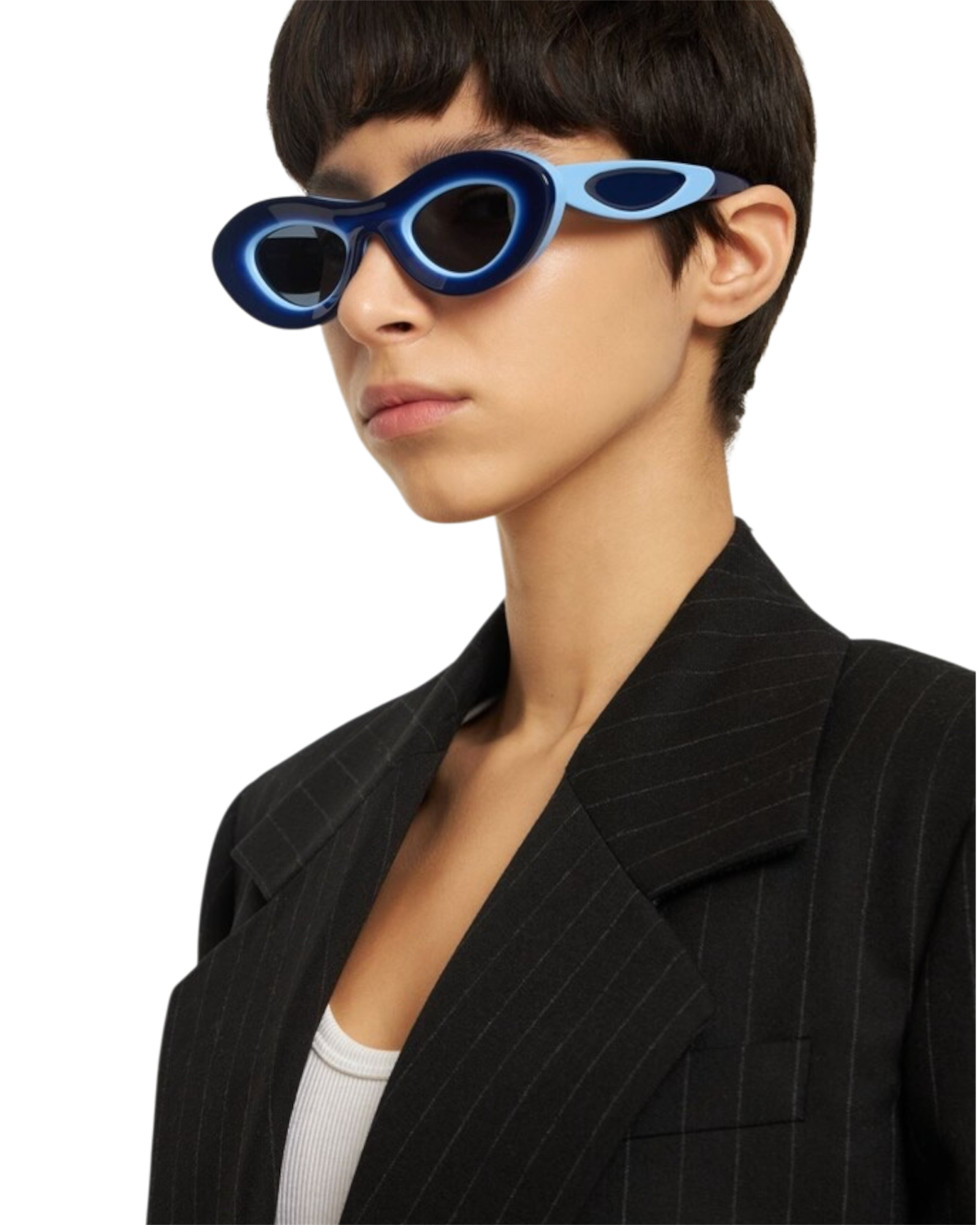 Bottega Veneta BV1202S Blue Sunglasses | The Vault NYC