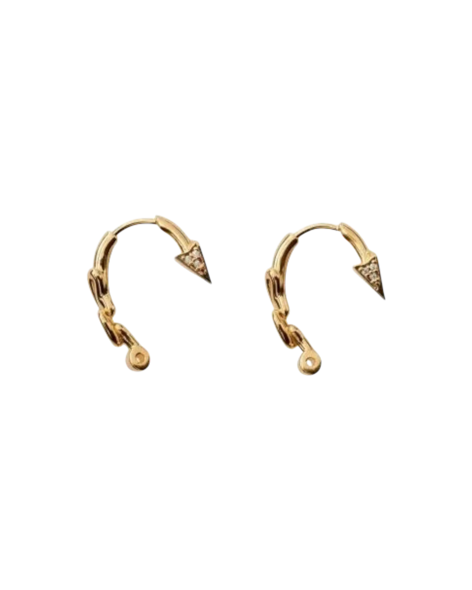 Burberry Hook Pave Earrings