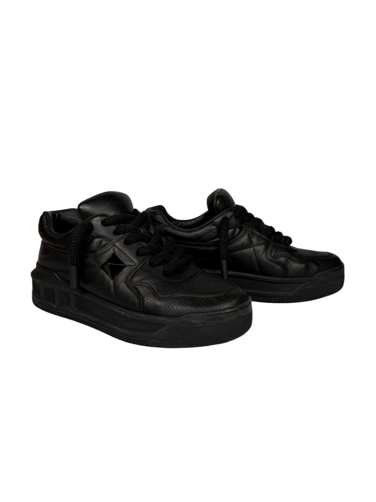 Valentino One Stud XL Nappa Leather Low-top Sneakers