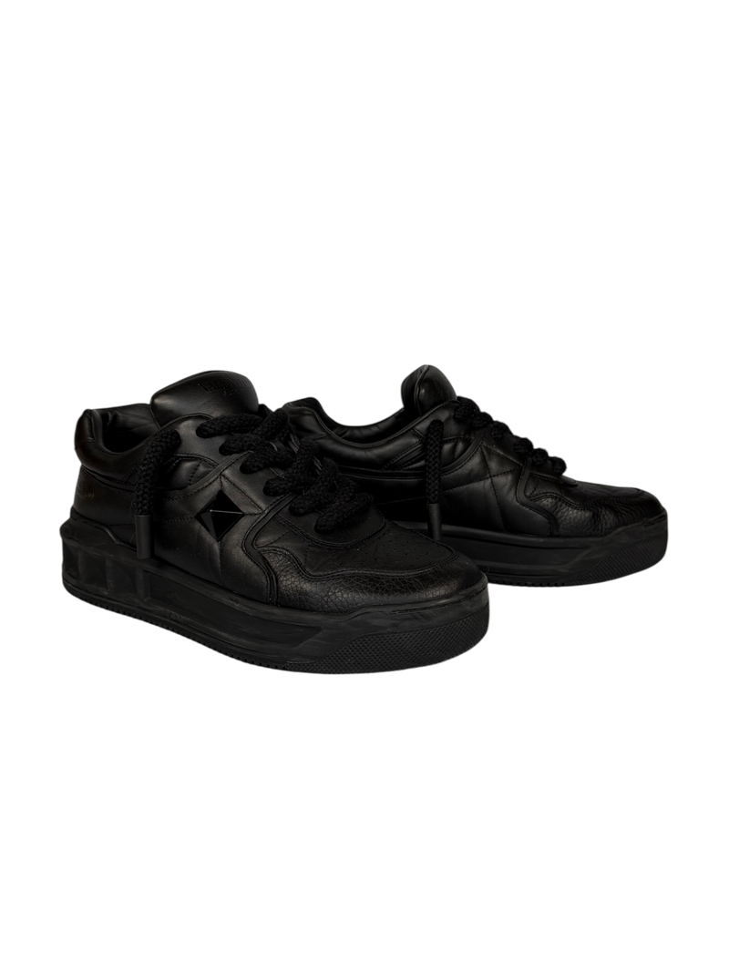 Valentino One Stud XL Nappa Leather Low-top Sneakers