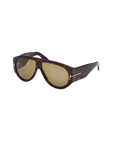 Tom Ford 'Bronson' Sunglasses — Brown, FT1044