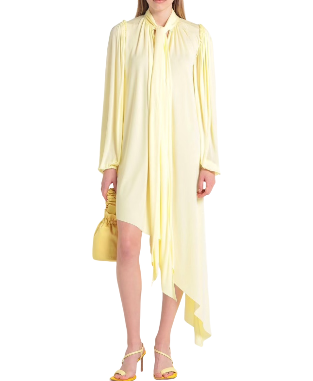 Loewe Asymmetric Yellow Dress