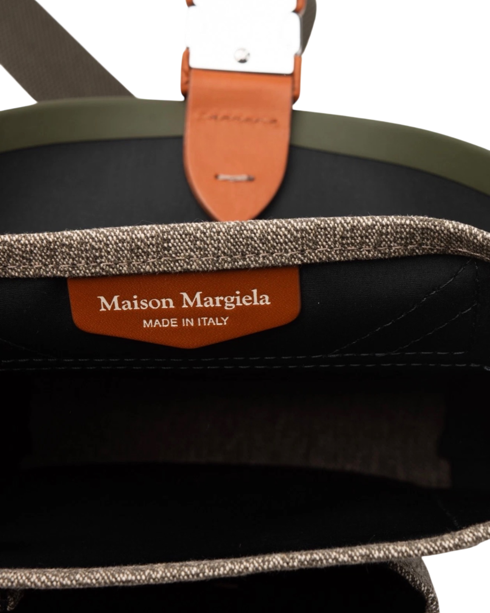 Maison Margiela Khaki Camping Messenger Bag