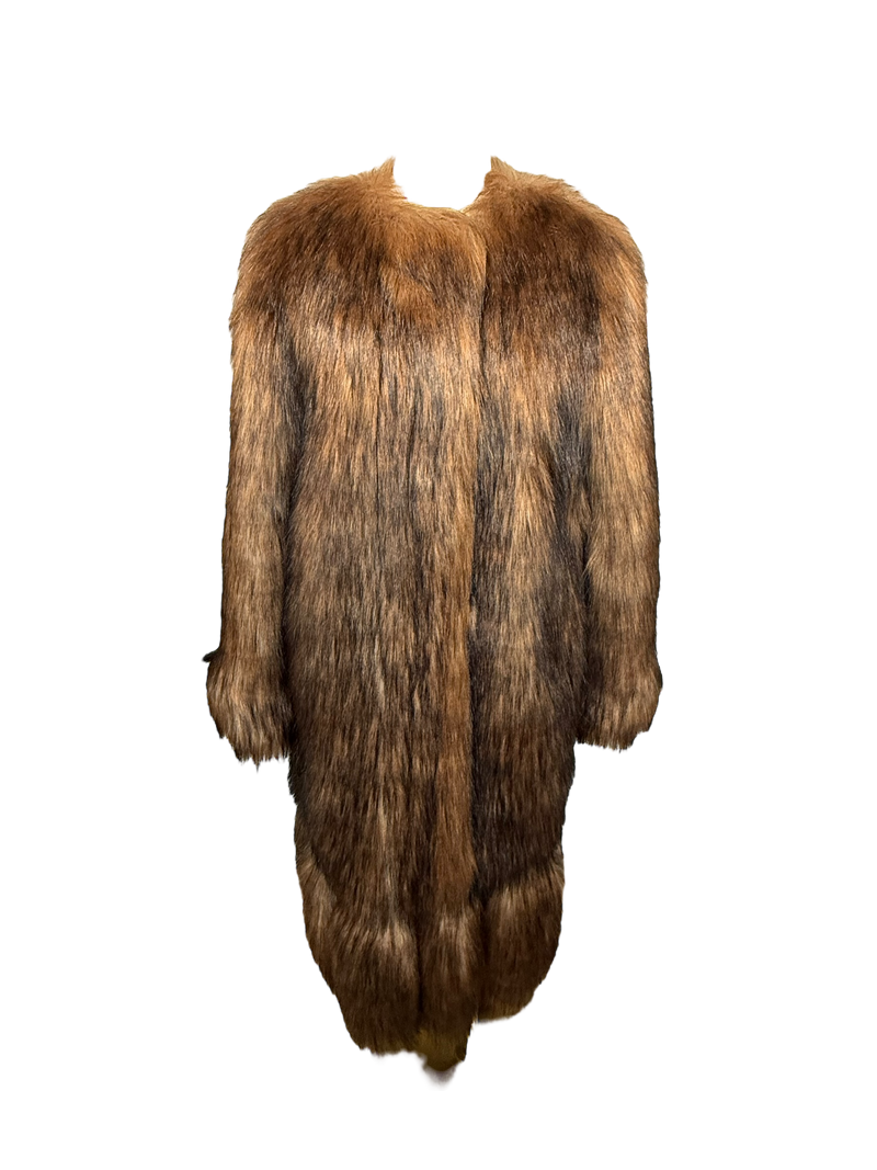 Burberry A/W 2021 Faux-Fur Coat