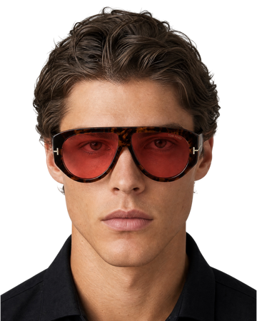 Tom Ford 'Bronson' Sunglasses — Brown, FT1044