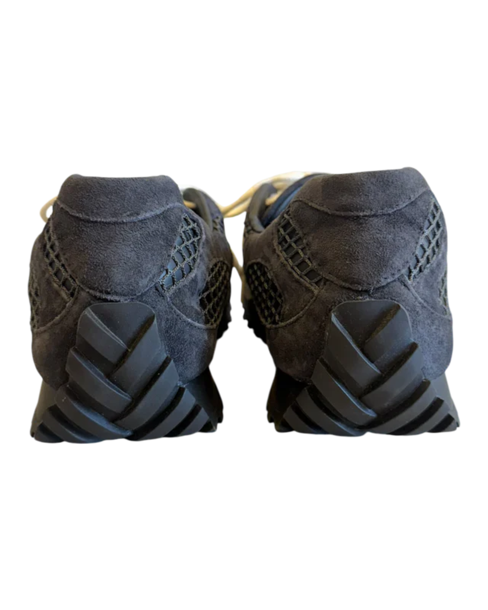Bottega Veneta Orbit Sneaker in Shade Navy Suede