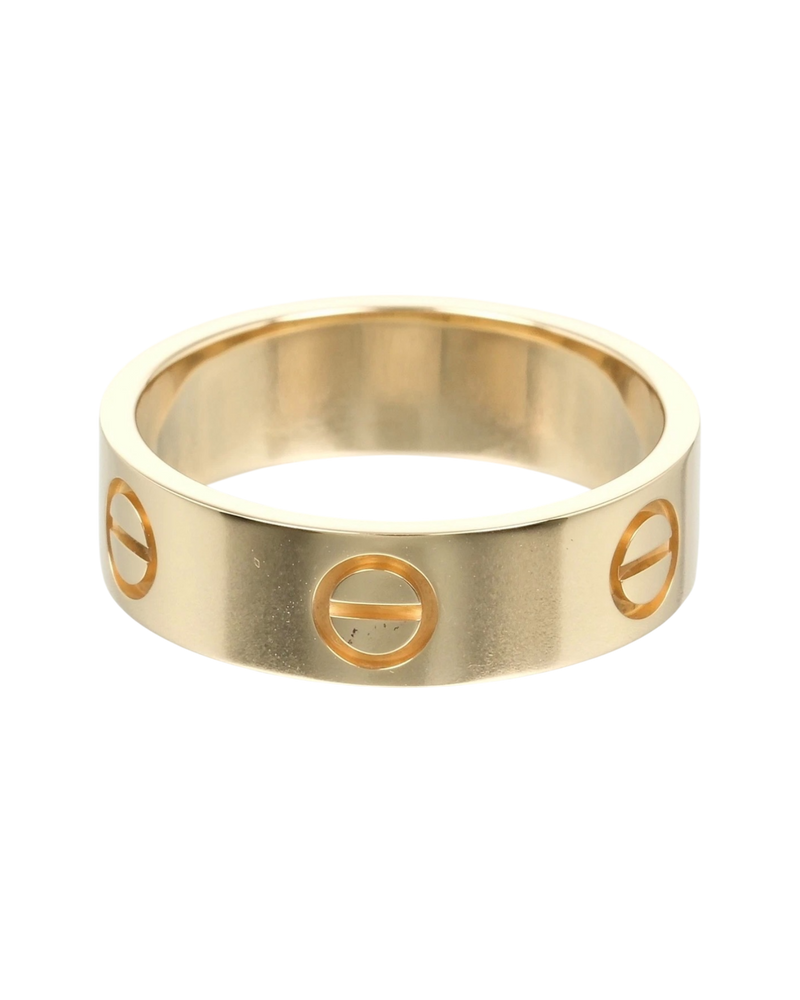 Cartier Love Ring in Yellow Gold