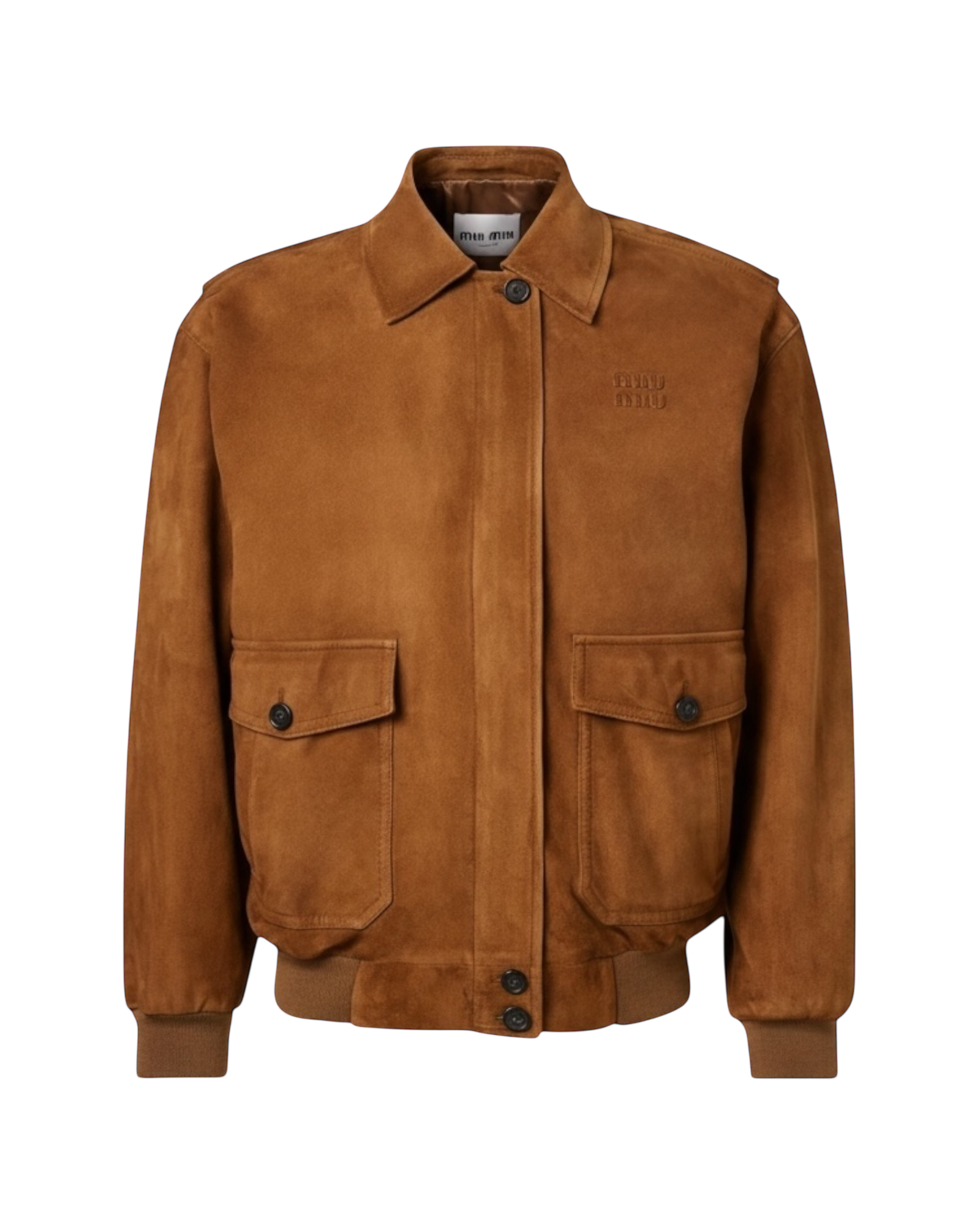 Miu Miu Suede Blouson Jacket