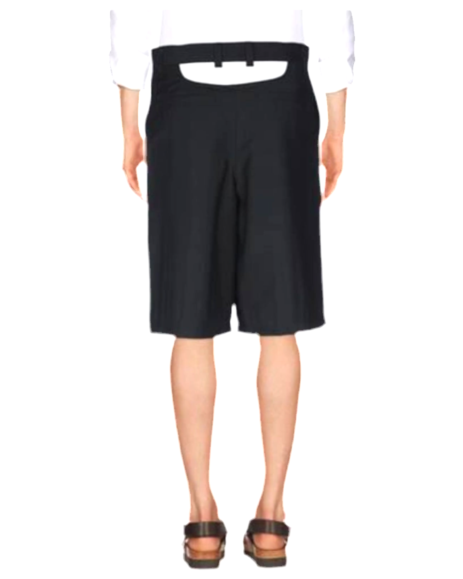 Burberry Cut Out Shorts
