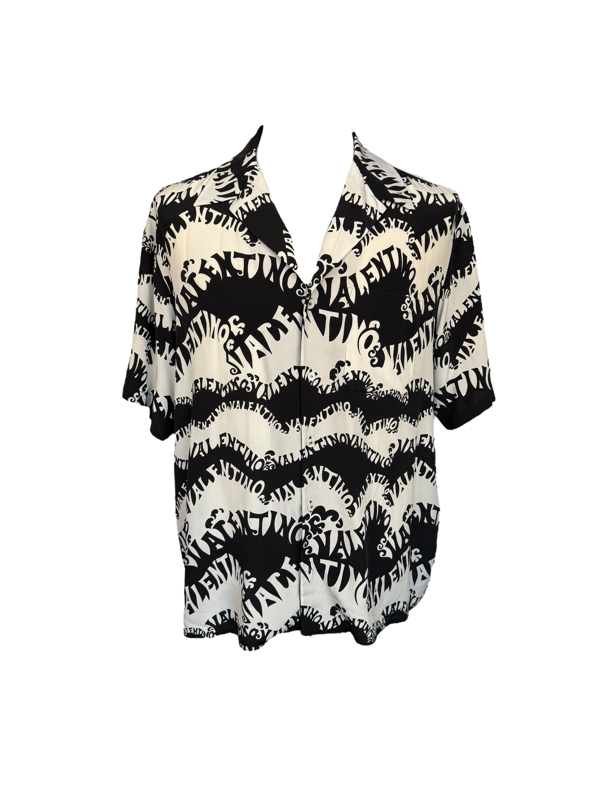 Valentino All-Over Wave Shirt