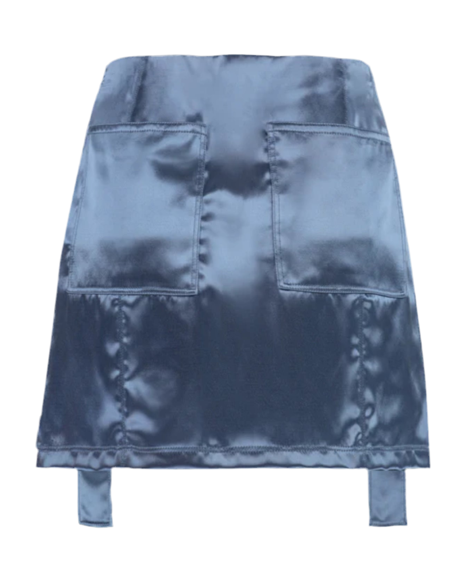 Fendi Satin Utility Skirt