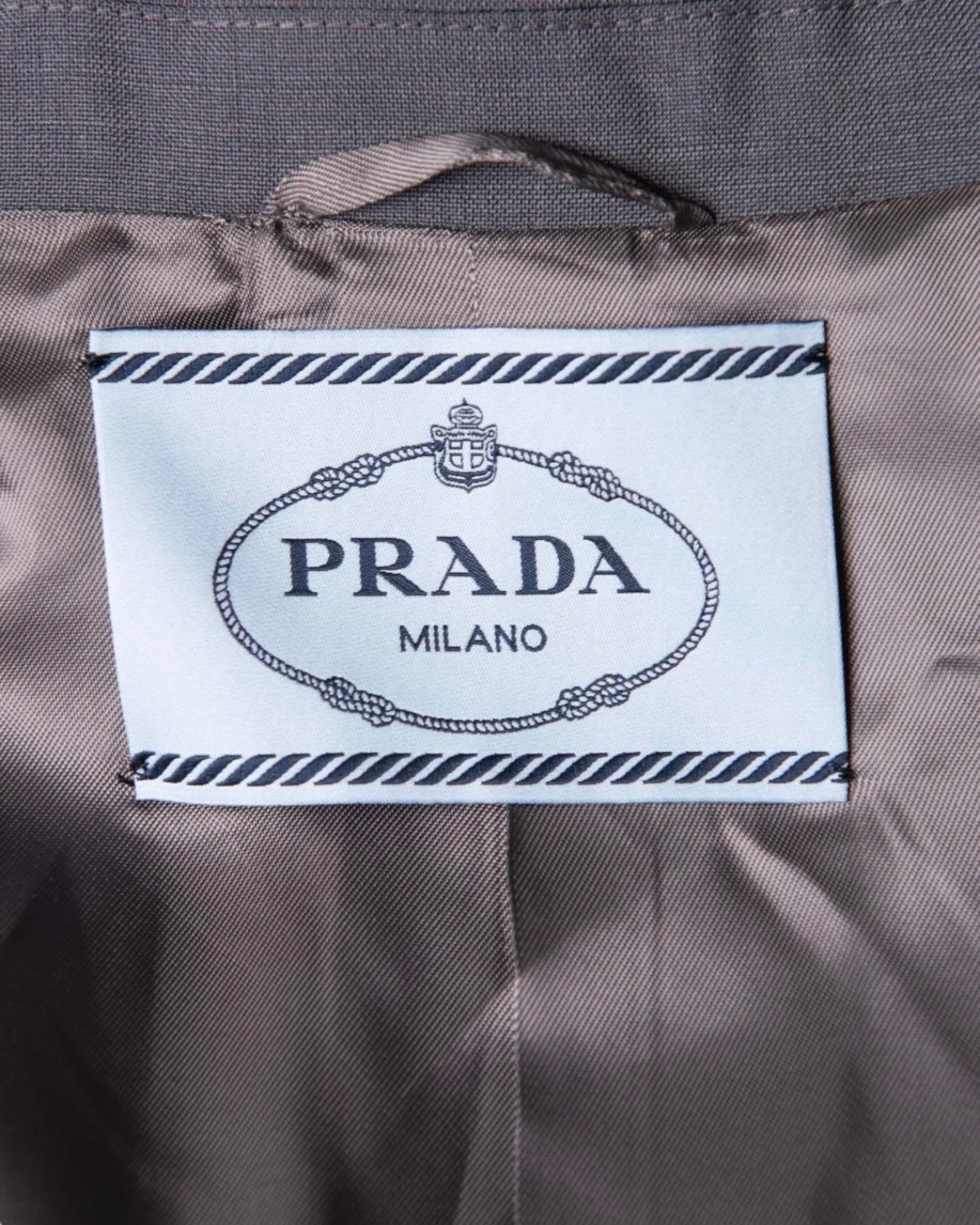 Prada Double-Breasted Oversized Blazer