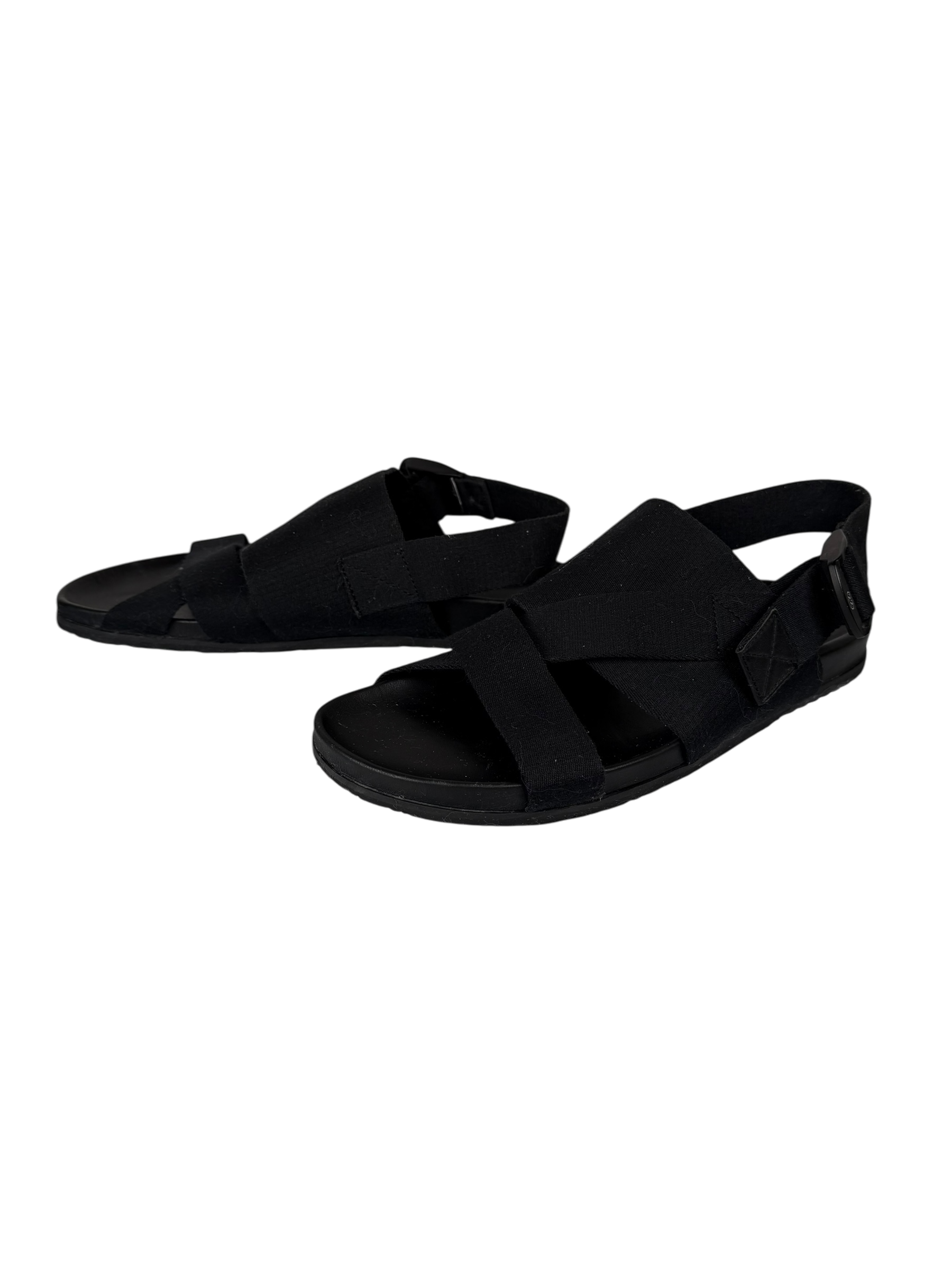 Maison Margiela Black Stretch Nylon Sandals