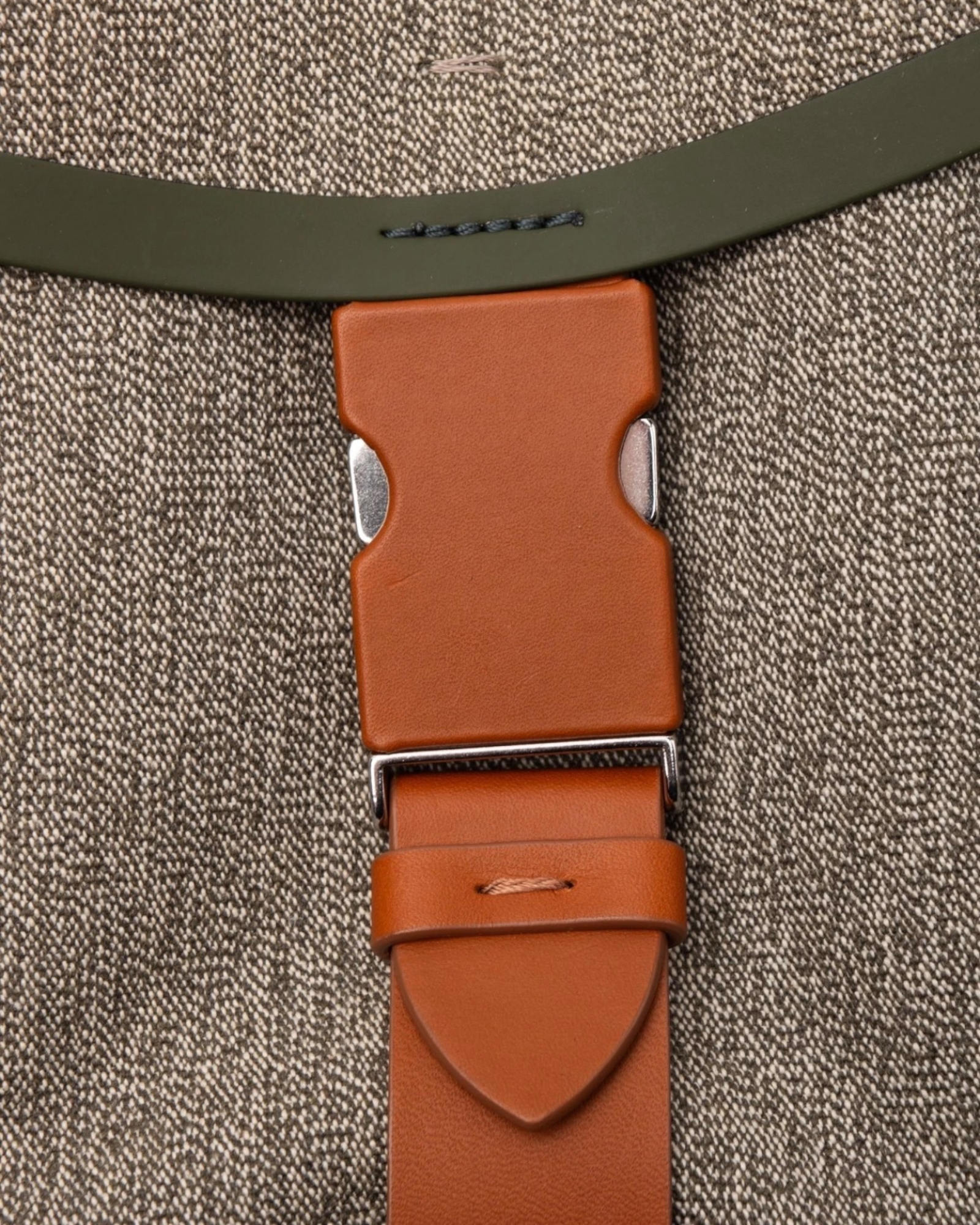 Maison Margiela Khaki Camping Messenger Bag