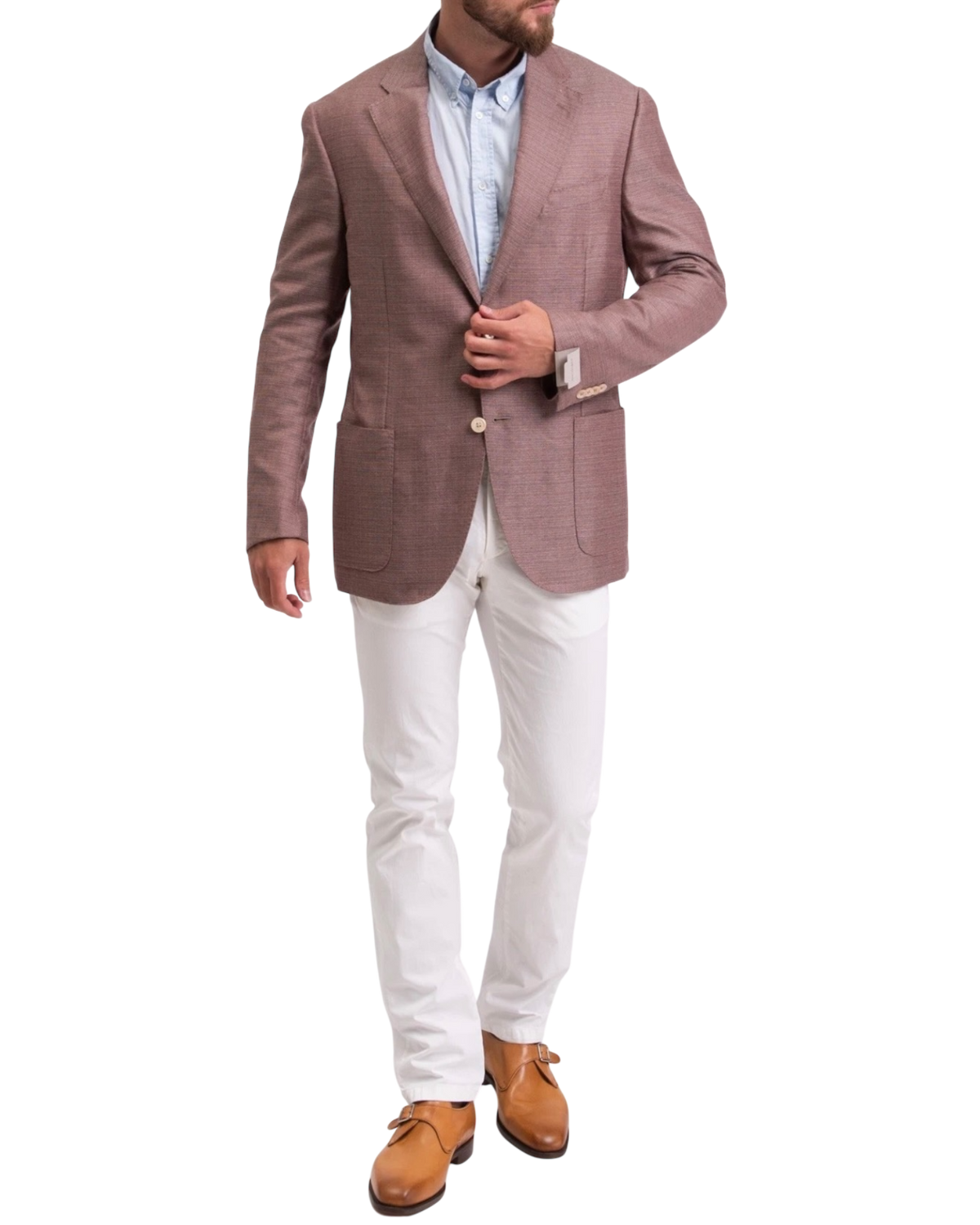Corneliani Cashmere & Silk Flannel Blazer