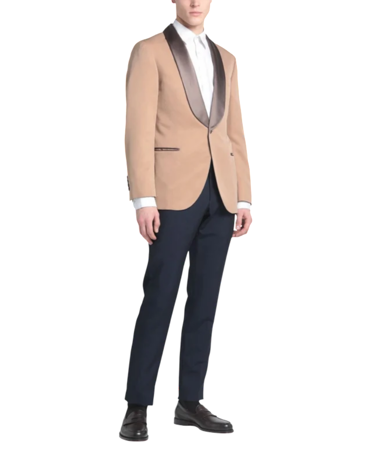 Brunello Cucinelli Shaw Collar Silk Dinner Jacket