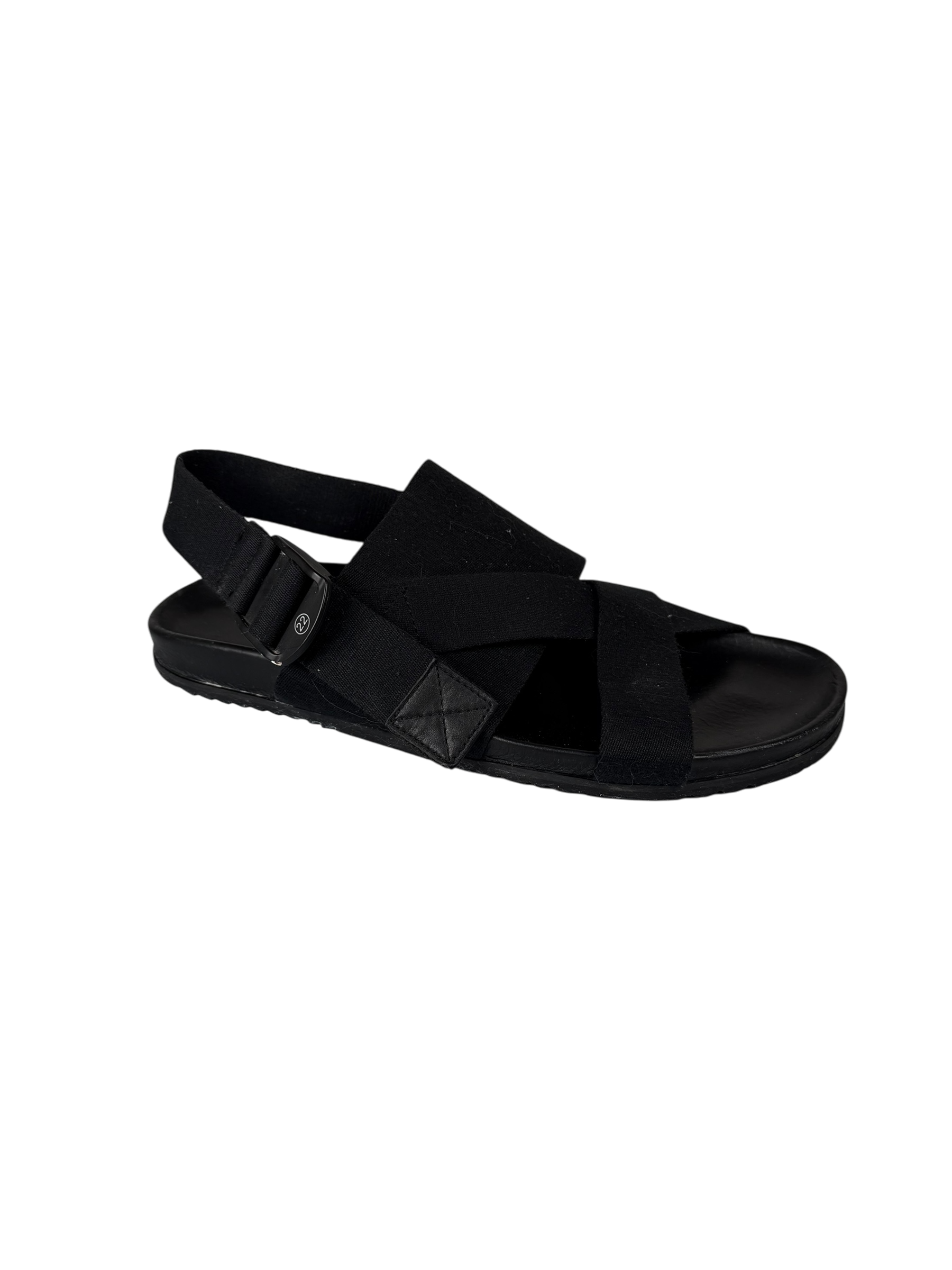 Maison Margiela Black Stretch Nylon Sandals