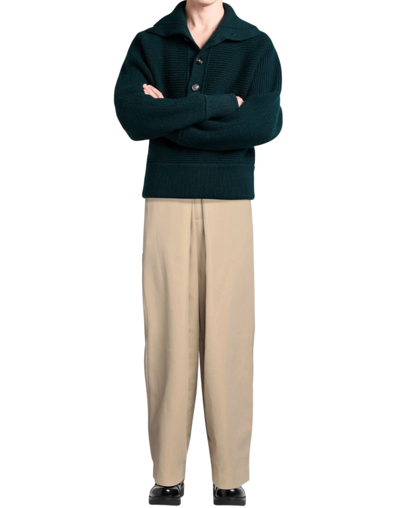 Givenchy Oversized Chino Trousers — Beige, Size US 38 / IT 48