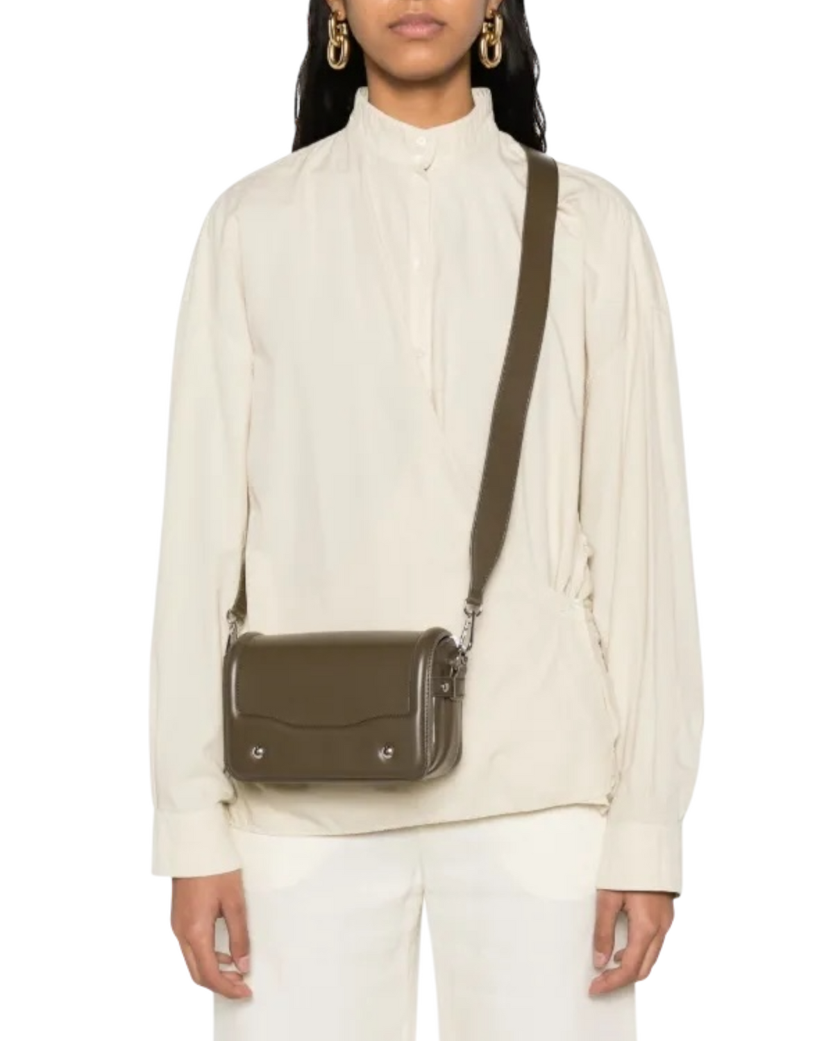Lemaire Ransel Mini Satchel -- Khaki Green