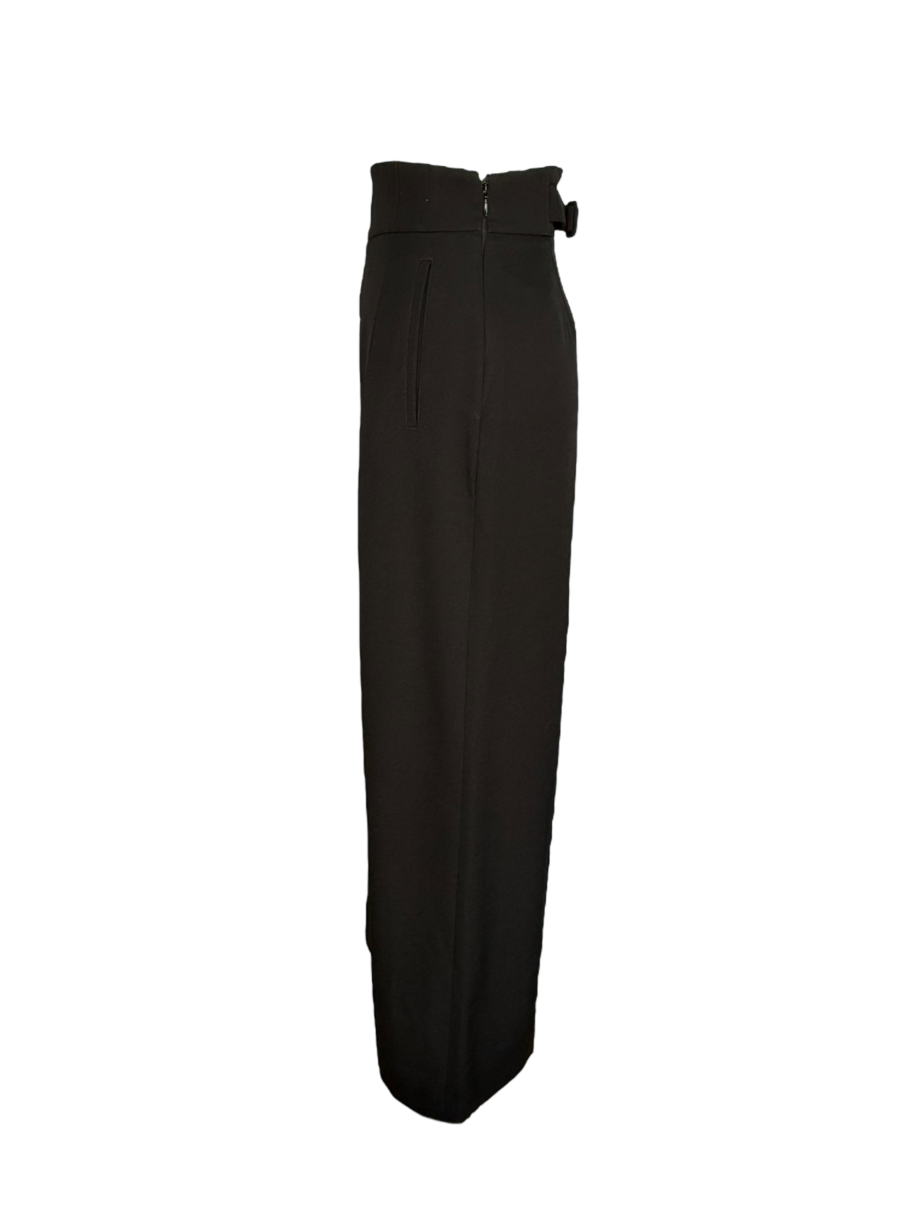 Alaia Pantalon Pied High Waist Pants