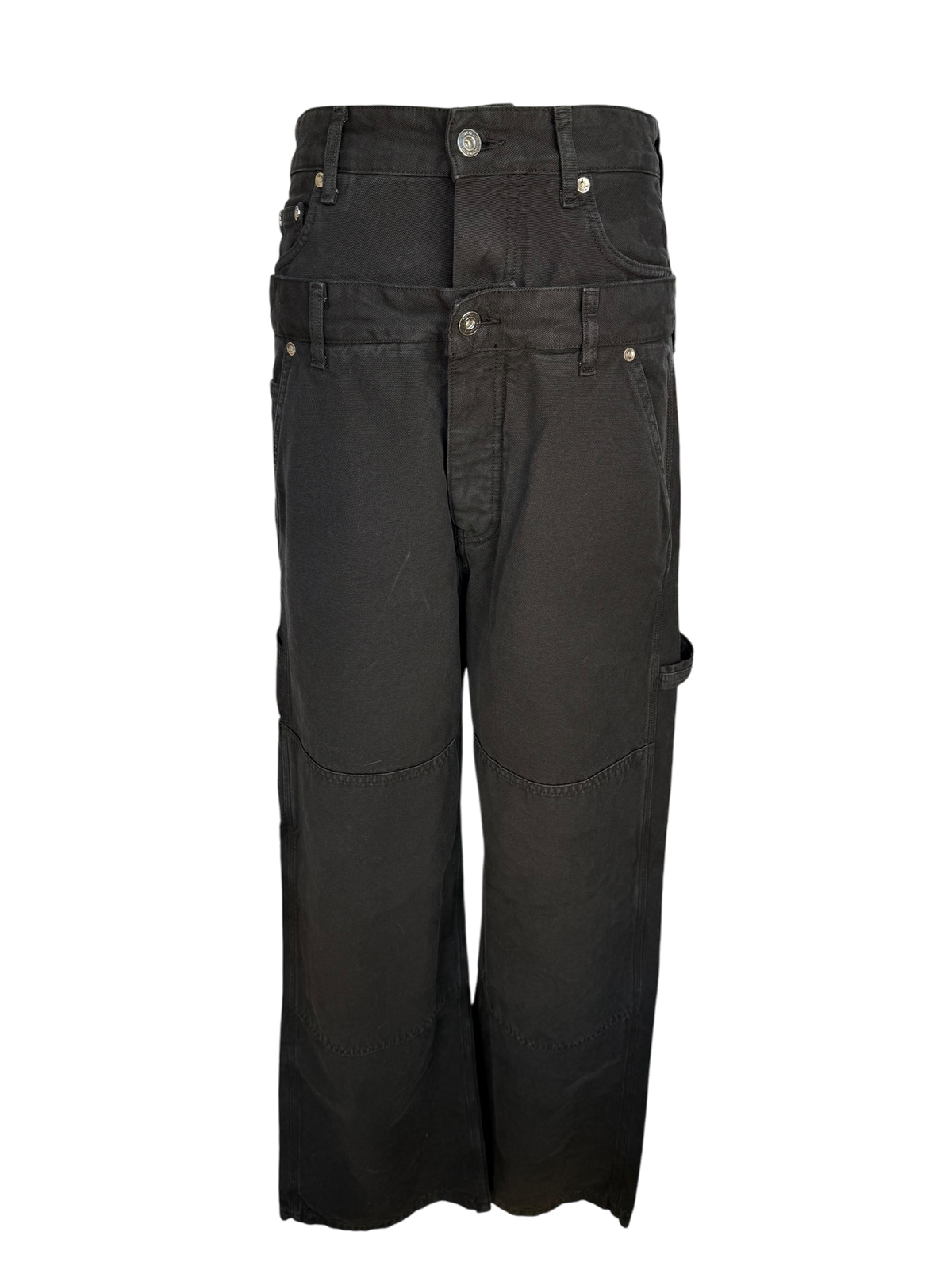 Off White Men's Canvas Double Waist Pants