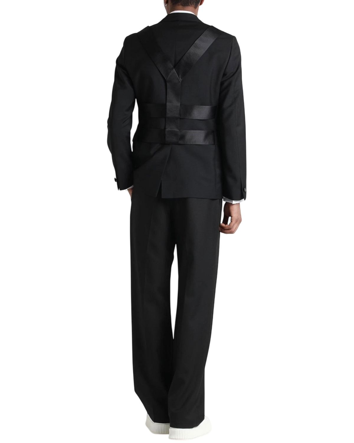 Versace Palazzo Blazer with Satin Back Harness