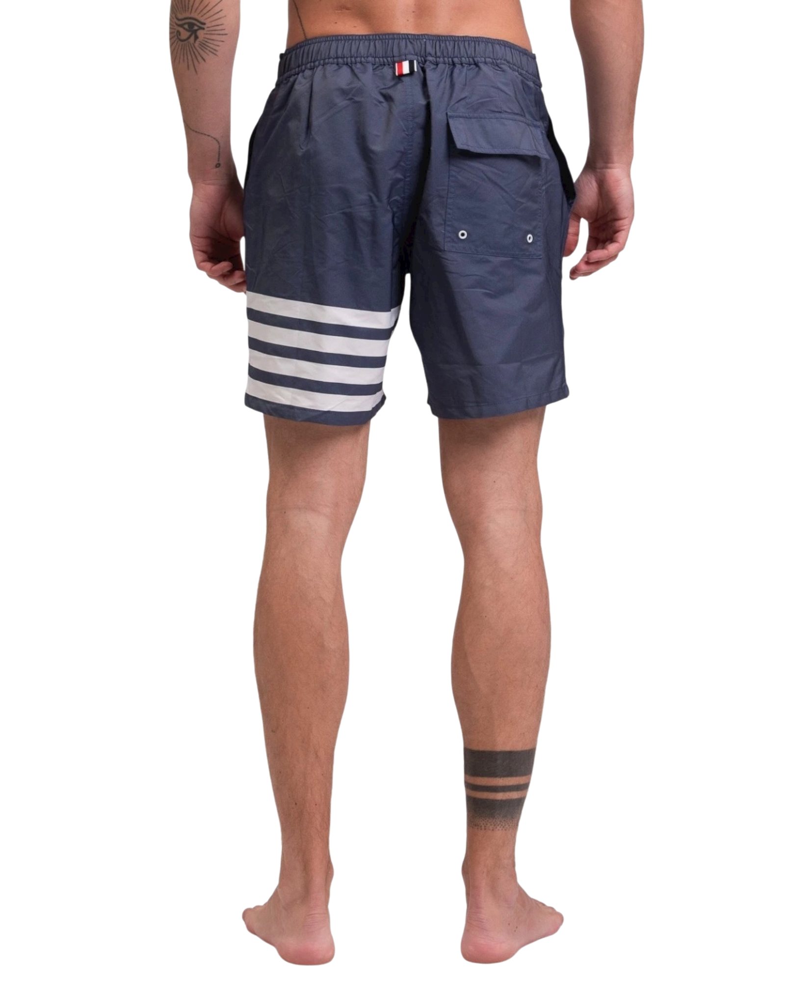 Thom Browne Swim Tech 4-Bar Board Short
