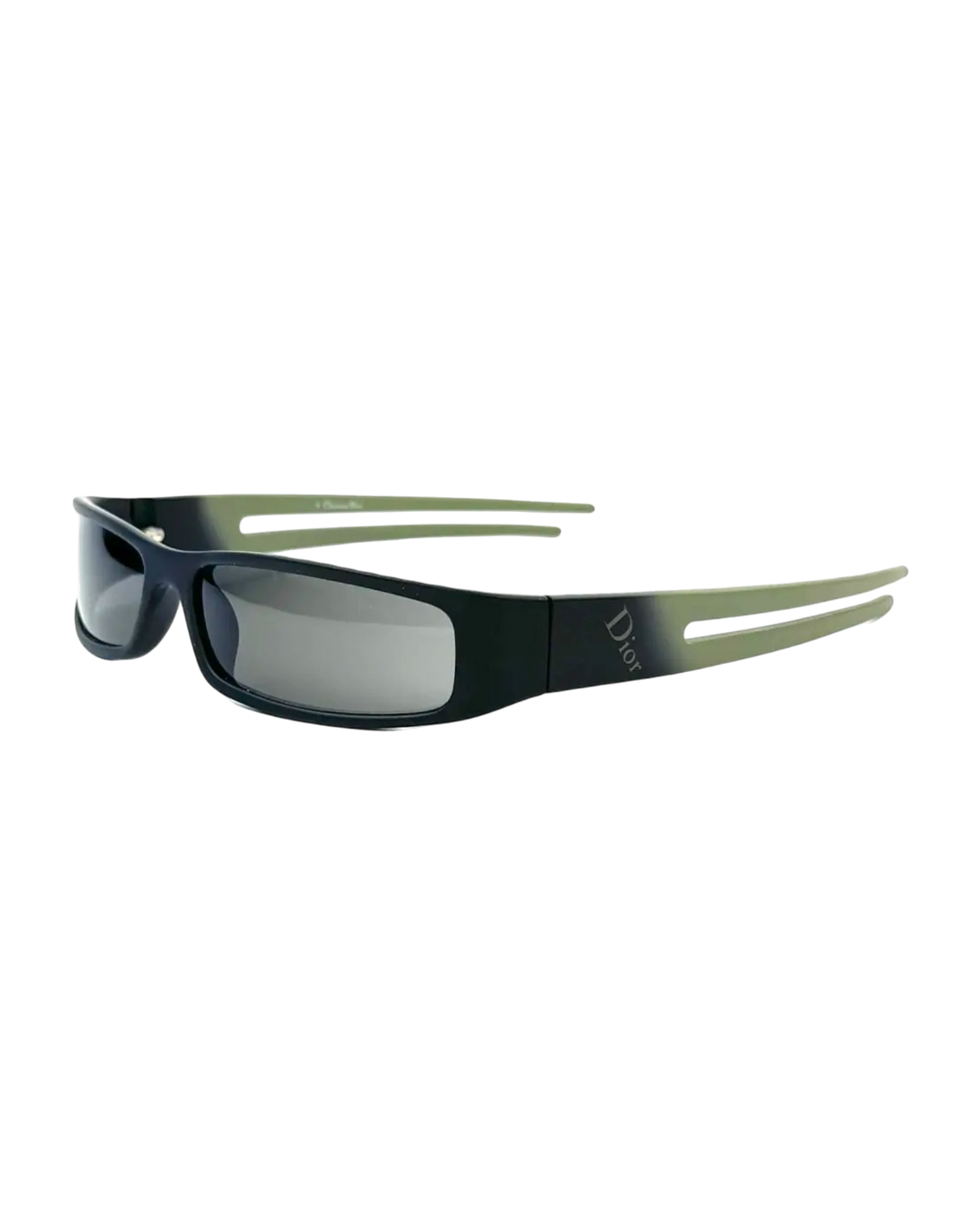 Dior ‘Bandage 2’ Sunglasses — Black/Khaki, One Size