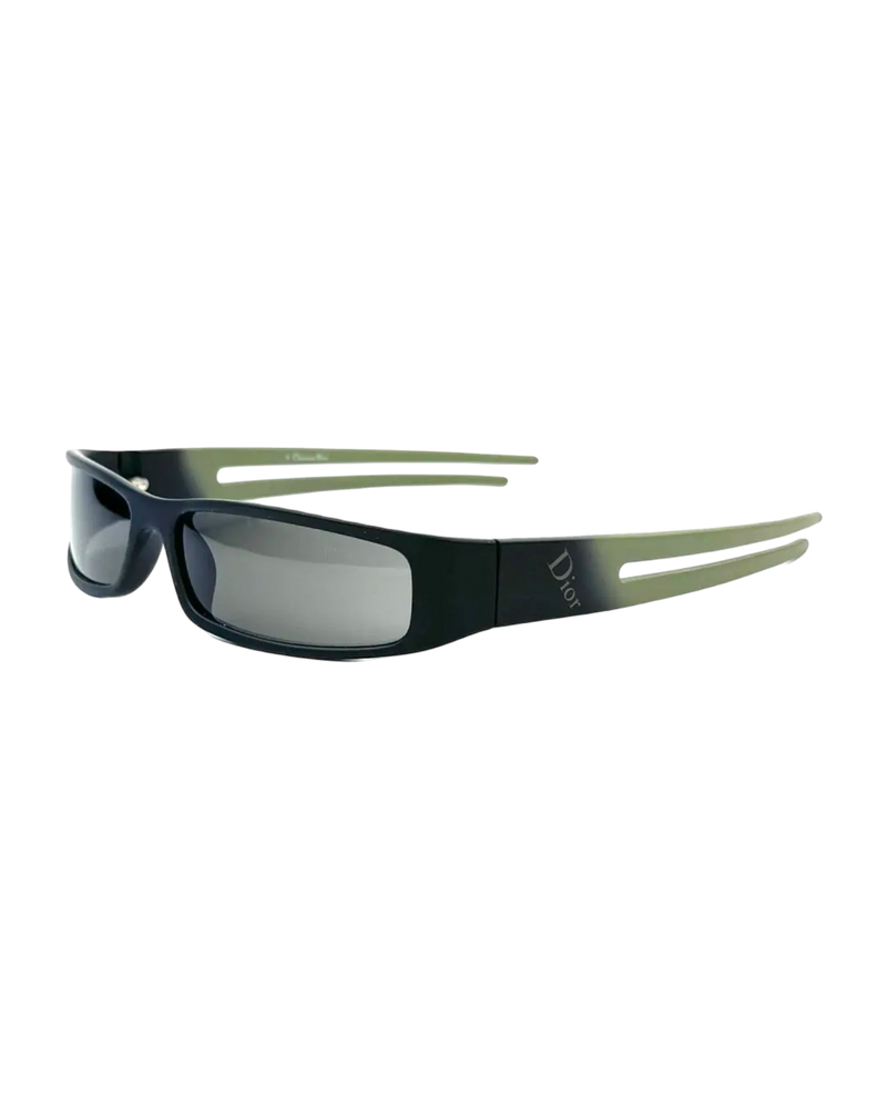Dior ‘Bandage 2’ Sunglasses — Black/Khaki, One Size