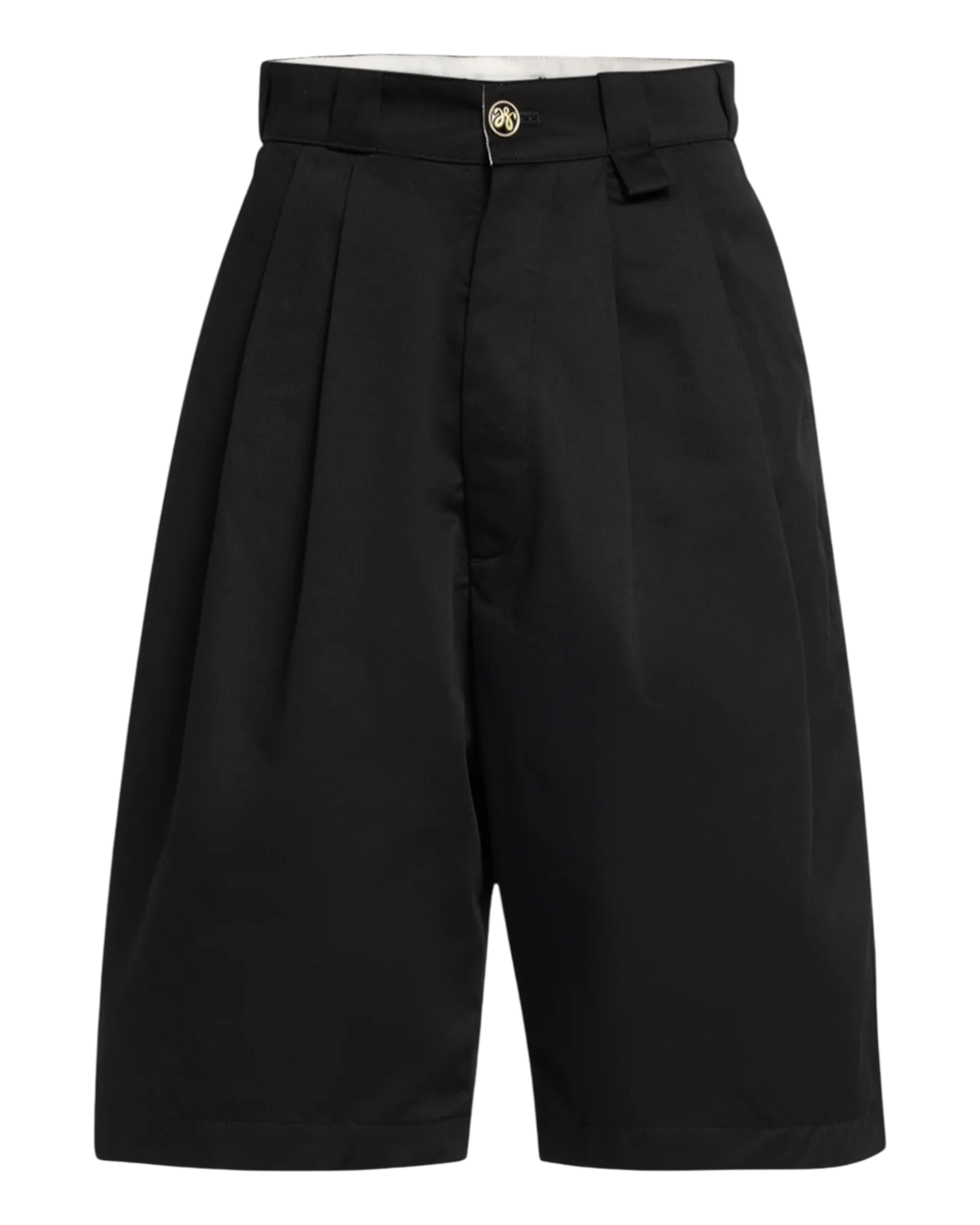 Willy Chavarria Burracho Pleated Twill Shorts