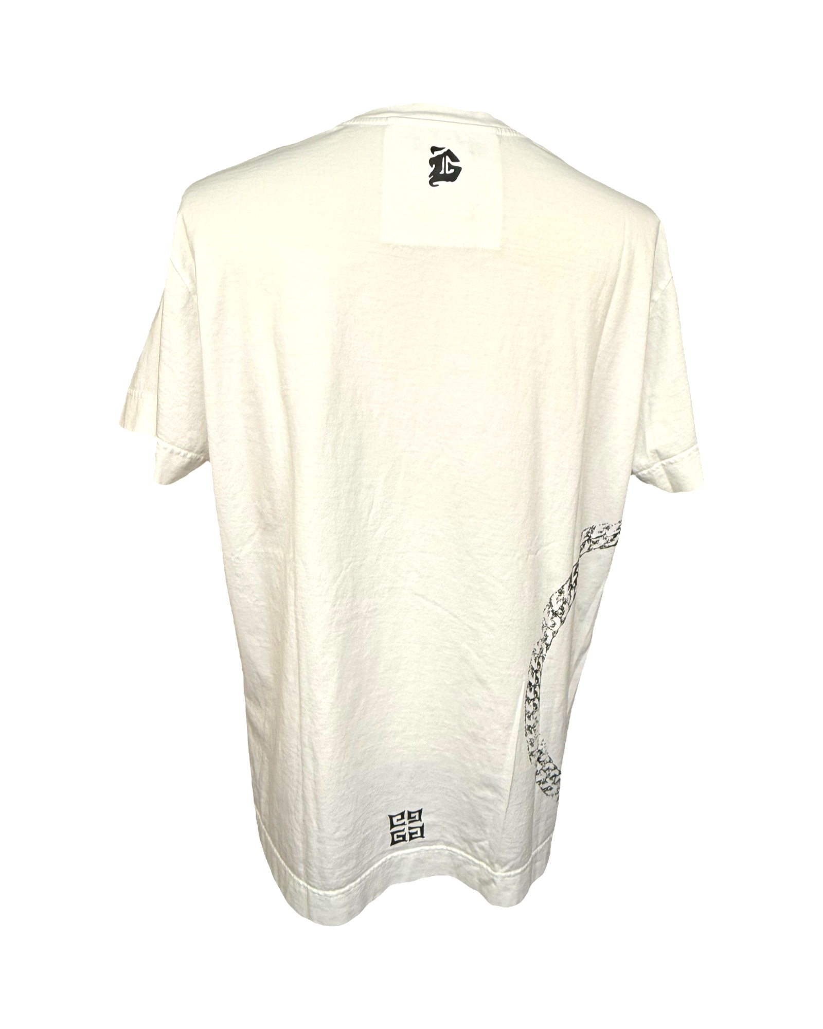 Givenchy Symbol Circle Chain Oversized T-Shirt