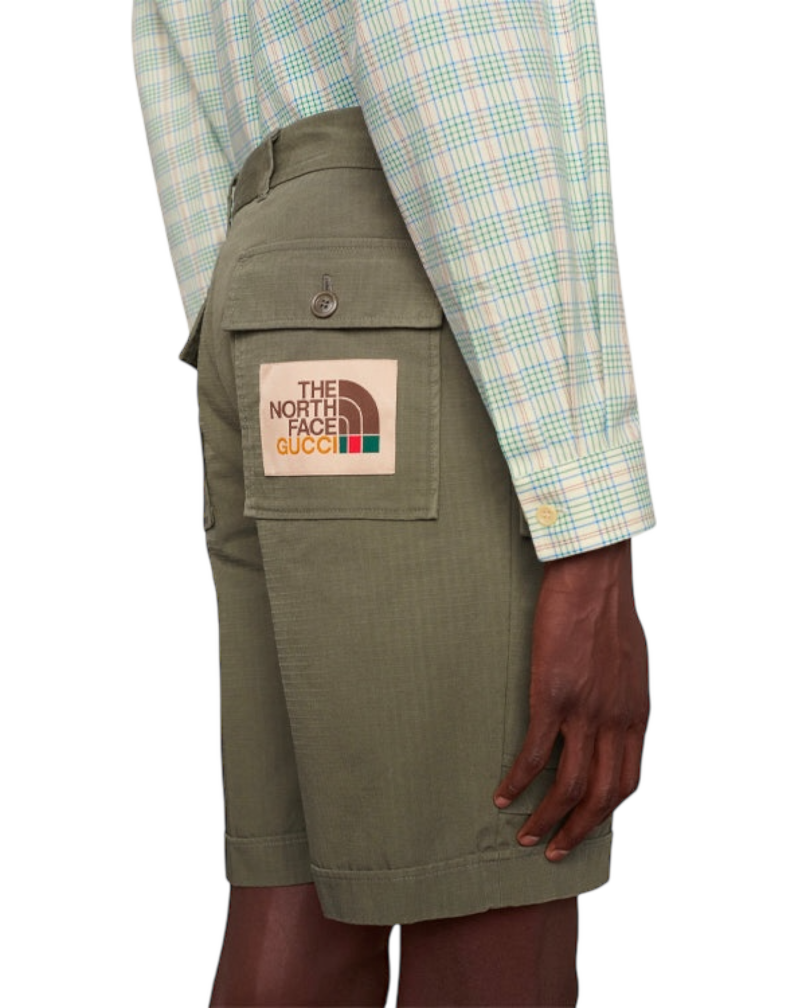 Gucci x The North Face Nylon Cargo Shorts