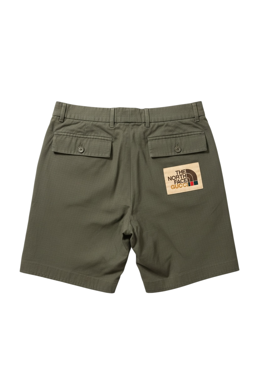 Gucci x The North Face Nylon Cargo Shorts