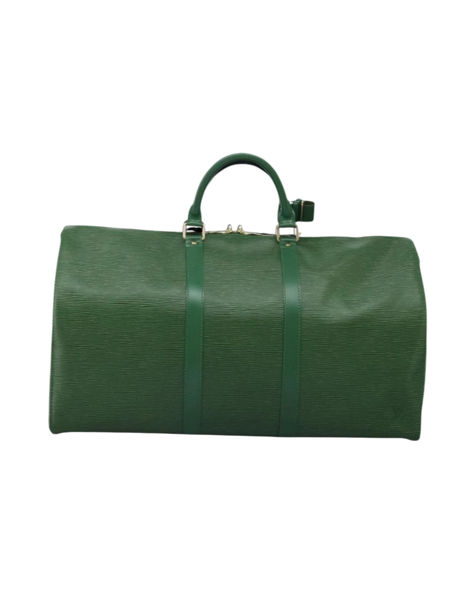 Louis Vuitton Keepall Bag in Green Epi