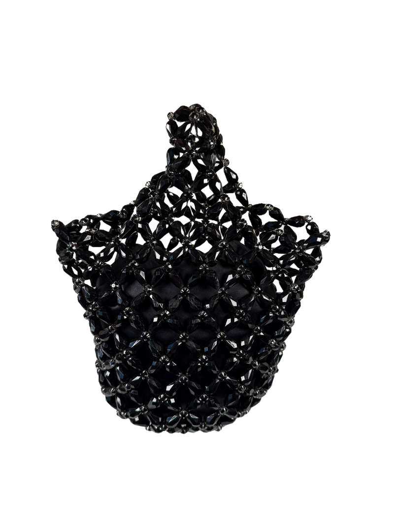 Simone Rocha Small Beaded Shopper Bag