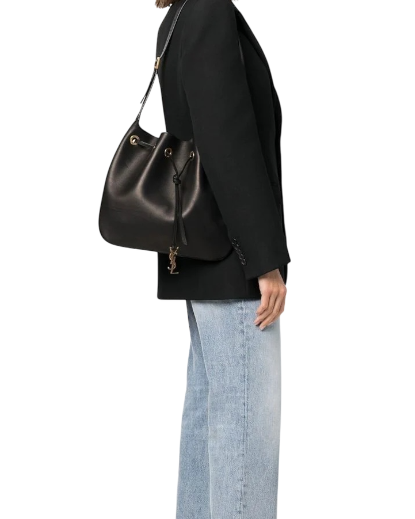 Saint Laurent Paris VII Medium Hobo Bag